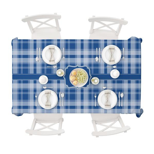 Plaid Tablecloths (58"x102") - TOP VIEW