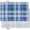 Plaid Tissue Paper - Heavyweight - XL - Front & Back