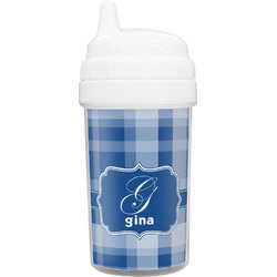 Plaid Toddler Sippy Cup (Personalized)