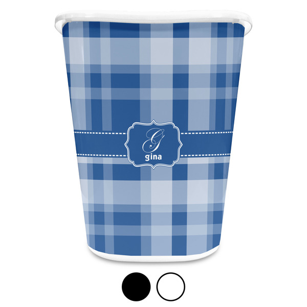 Plaid Trash Can Aggregate