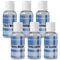 Plaid Travel Bottles (Personalized)