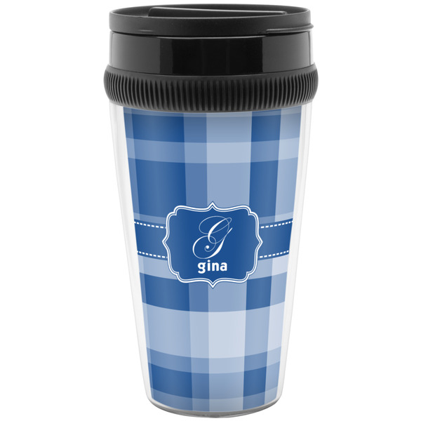 Plaid Travel Mug (Personalized)