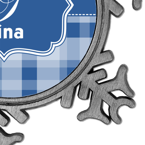 Plaid Vintage Snowflake - Detail