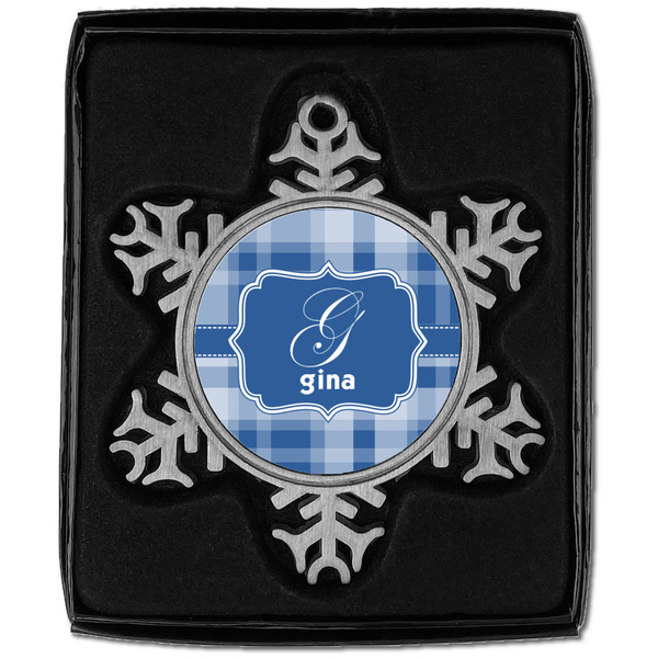 Plaid Vintage Snowflake - In box