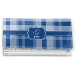 Plaid Vinyl Checkbook Cover (Personalized)