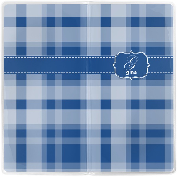 Plaid Vinyl Document Wallet - Apvl