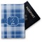 Plaid Vinyl Passport Holder (Personalized)