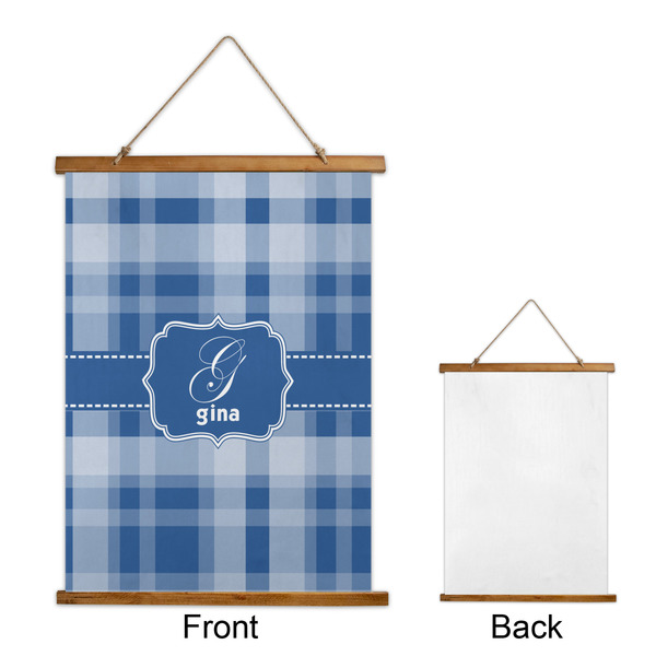 Plaid Wall Hanging Tapestry - Portrait - APPROVAL