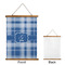 Plaid Wall Hanging Tapestry - Portrait - APPROVAL
