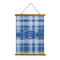 Plaid Wall Hanging Tapestry - Portrait - MAIN