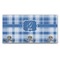 Plaid Wall Mounted Coat Hanger - Front View