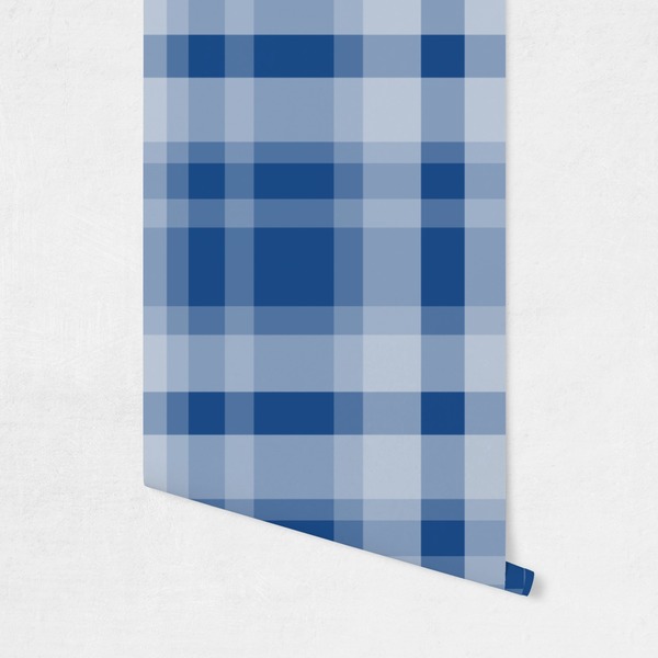 Plaid Wallpaper on Wall