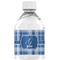 Plaid Water Bottle Label - Single Front