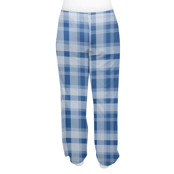 Plaid Women's Pj on model - Back