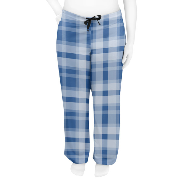 Plaid Women's Pj on model - Front