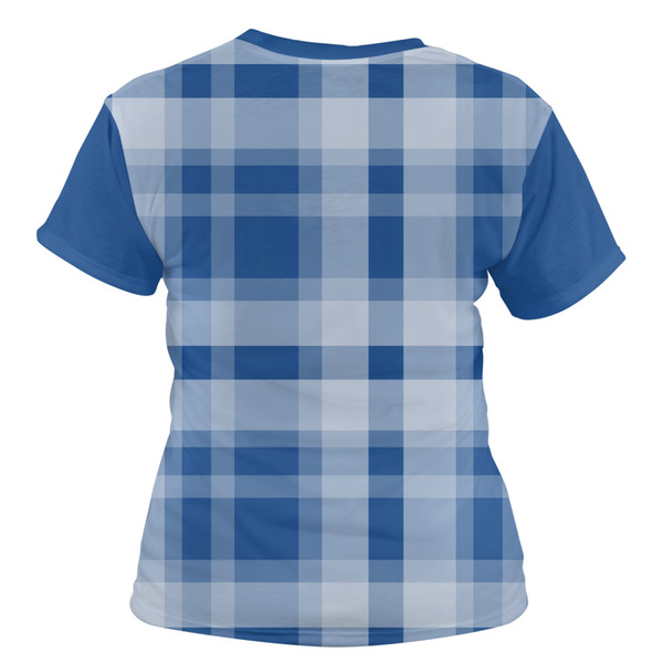 Plaid Women's T-shirt Back