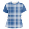 Plaid Women's Crew T-Shirt - Large