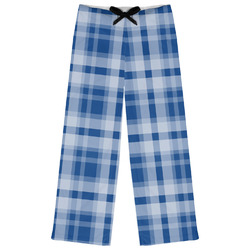 Plaid Womens Pajama Pants - L