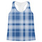 Plaid Womens Racerback Tank Top - Small