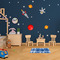 Plaid Woven Floor Mat - LIFESTYLE (child's bedroom)