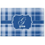Plaid Woven Mat (Personalized)