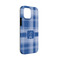 Plaid iPhone Case - Rubber Lined - iPhone 13 Mini (Personalized)