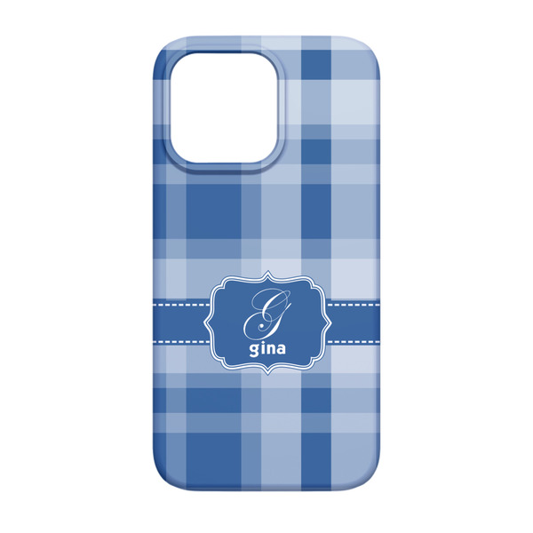 Plaid iPhone 13 Pro Case - Back