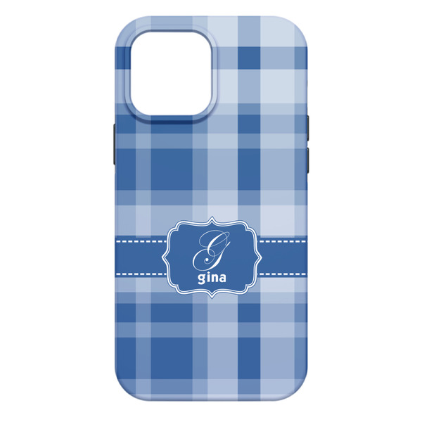 Plaid iPhone 13 Pro Max Tough Case - Back
