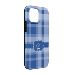 Plaid iPhone Case - Rubber Lined - iPhone 13 Pro (Personalized)