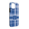 Plaid iPhone Case - Rubber Lined - iPhone 13 Pro (Personalized)