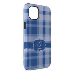 Plaid iPhone Case - Rubber Lined - iPhone 14 Pro Max (Personalized)