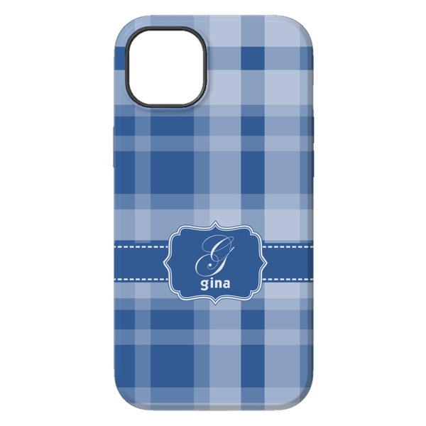Plaid iPhone 14 Pro Max Tough Case - Back