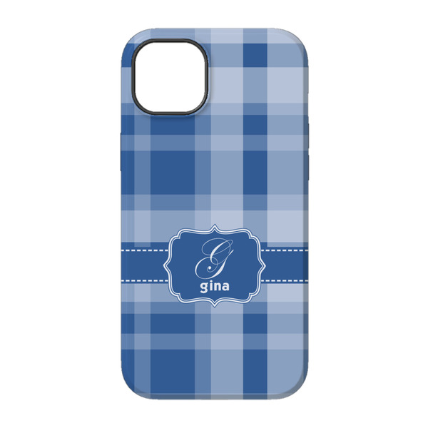 Plaid iPhone 14 Pro Tough Case - Back