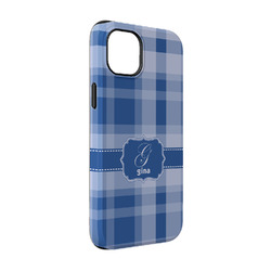 Plaid iPhone Case - Rubber Lined - iPhone 14 (Personalized)