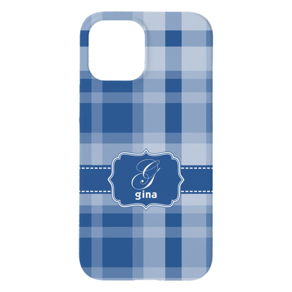 Plaid iPhone 15 Pro Max Case - Back