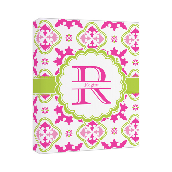 Custom Suzani Floral Canvas Print (Personalized)