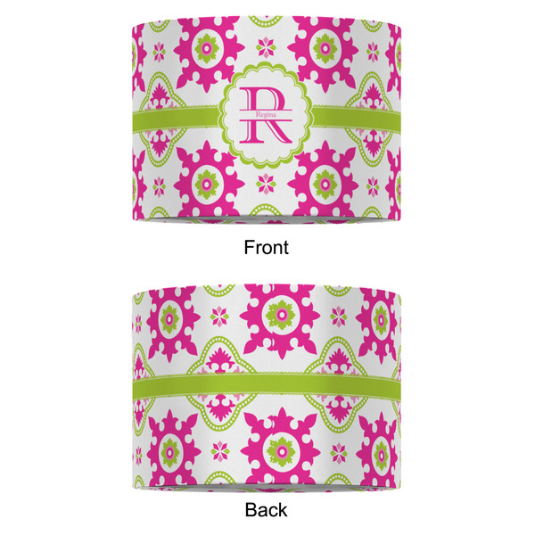 Suzani Floral 12" Drum Lampshade - APPROVAL (Fabric)