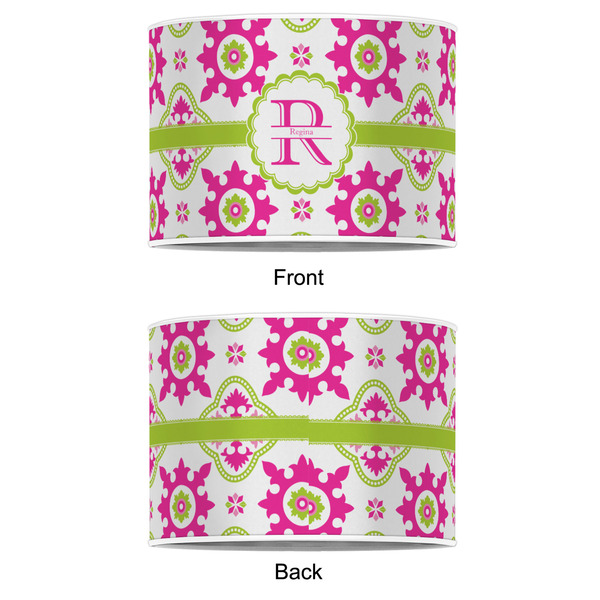 Suzani Floral 12" Drum Lampshade - APPROVAL (Poly Film)