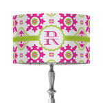 Suzani Floral 12" Drum Lamp Shade - Fabric (Personalized)