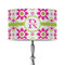 Suzani Floral 12" Drum Lamp Shade - Poly-film (Personalized)