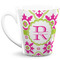Suzani Floral 12 Oz Latte Mug (Personalized)
