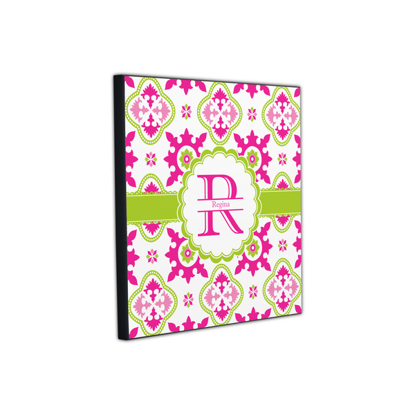 Suzani Floral 12x12 Wood Print - Angle View