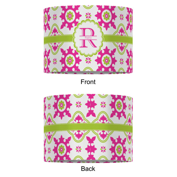 Suzani Floral 16" Drum Lampshade - APPROVAL (Fabric)