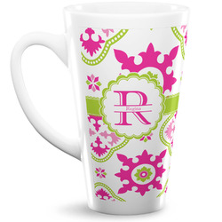 Suzani Floral Latte Mug (Personalized)