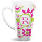 Suzani Floral 16 Oz Latte Mug - Front
