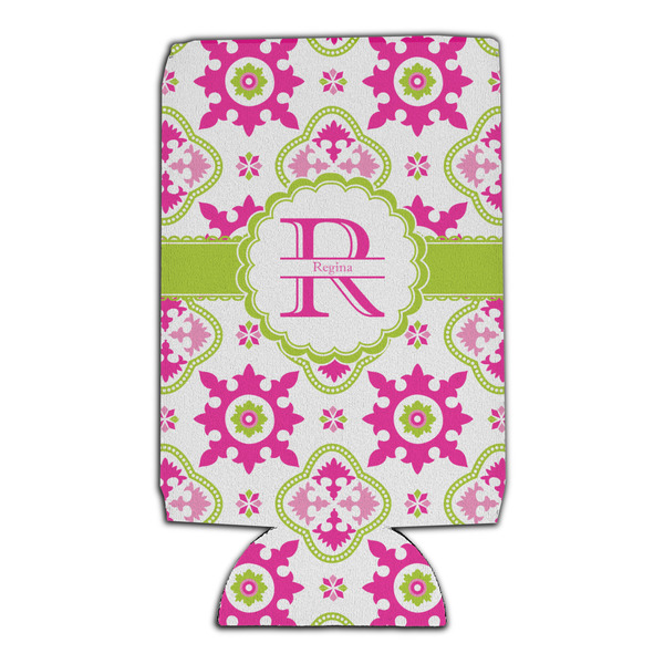 Suzani Floral 16oz Can Sleeve - Set of 4 - FRONT