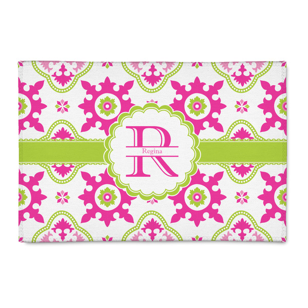 Custom Suzani Floral 2' x 3' Indoor Area Rug (Personalized)