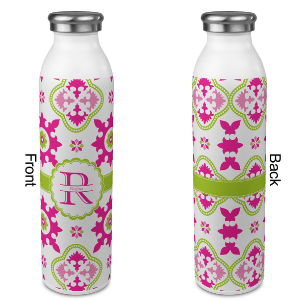 Suzani Floral 20oz Water Bottles - Full Print - Approval