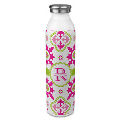 Suzani Floral 20oz Stainless Steel Water Bottle - Full Print (Personalized)