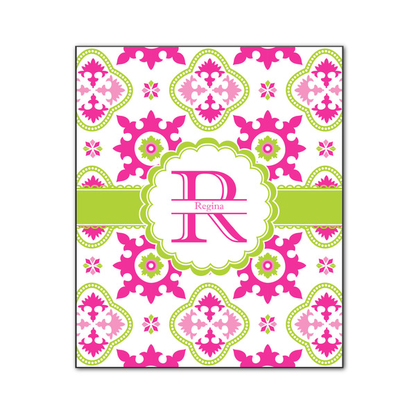 Custom Suzani Floral Wood Print - 20x24 (Personalized)